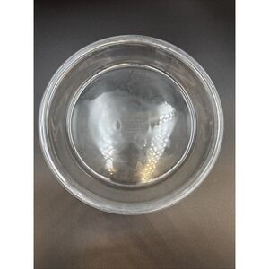 PYREX 23 cm Corning 9"‎ Pie Plate Clear 209 Smooth Edge Vintage